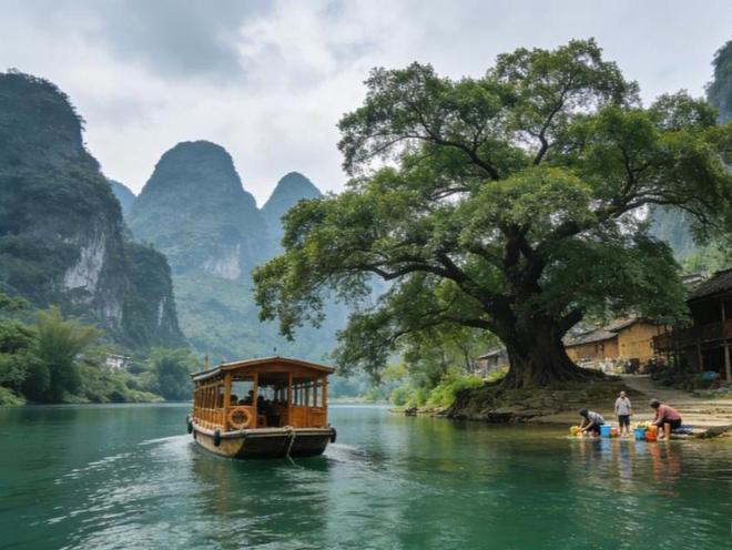 广西崇左安平仙河：小众喀斯特山水秘境